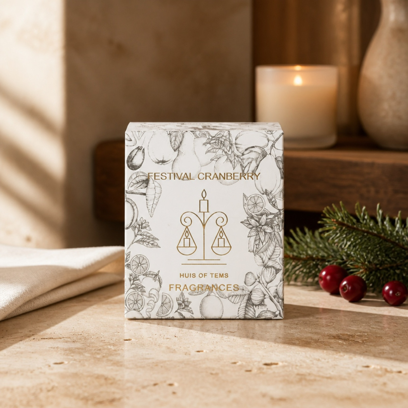 Festive Cranberry Reed Diffuser