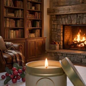 Festive Cranberry Scented Candle 12g